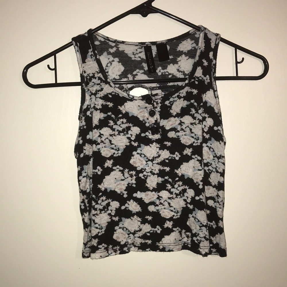 Floral crop top